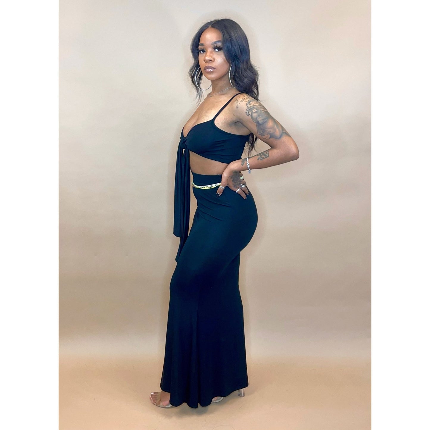 Black Vacay Set - Mad Swanky Kouture