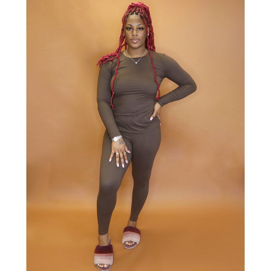 Chocolate Plush Basic Set - Mad Swanky Kouture