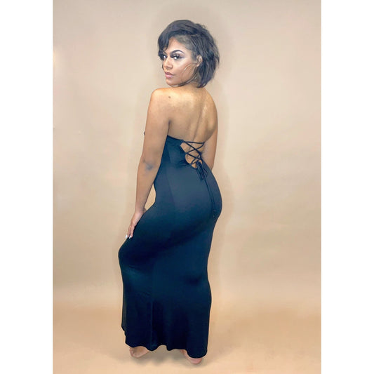 Black Perfect Maxi - Mad Swanky Kouture