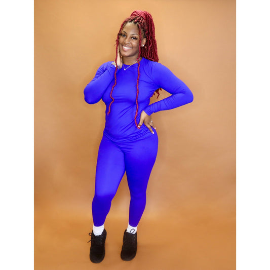 Blue Plush Basic Set - Mad Swanky Kouture