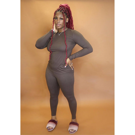 Chocolate Plush Basic Set - Mad Swanky Kouture