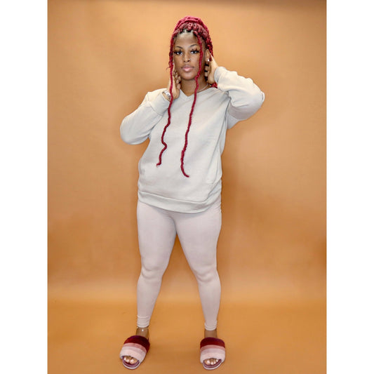 Khaki Pullover Set - Mad Swanky Kouture